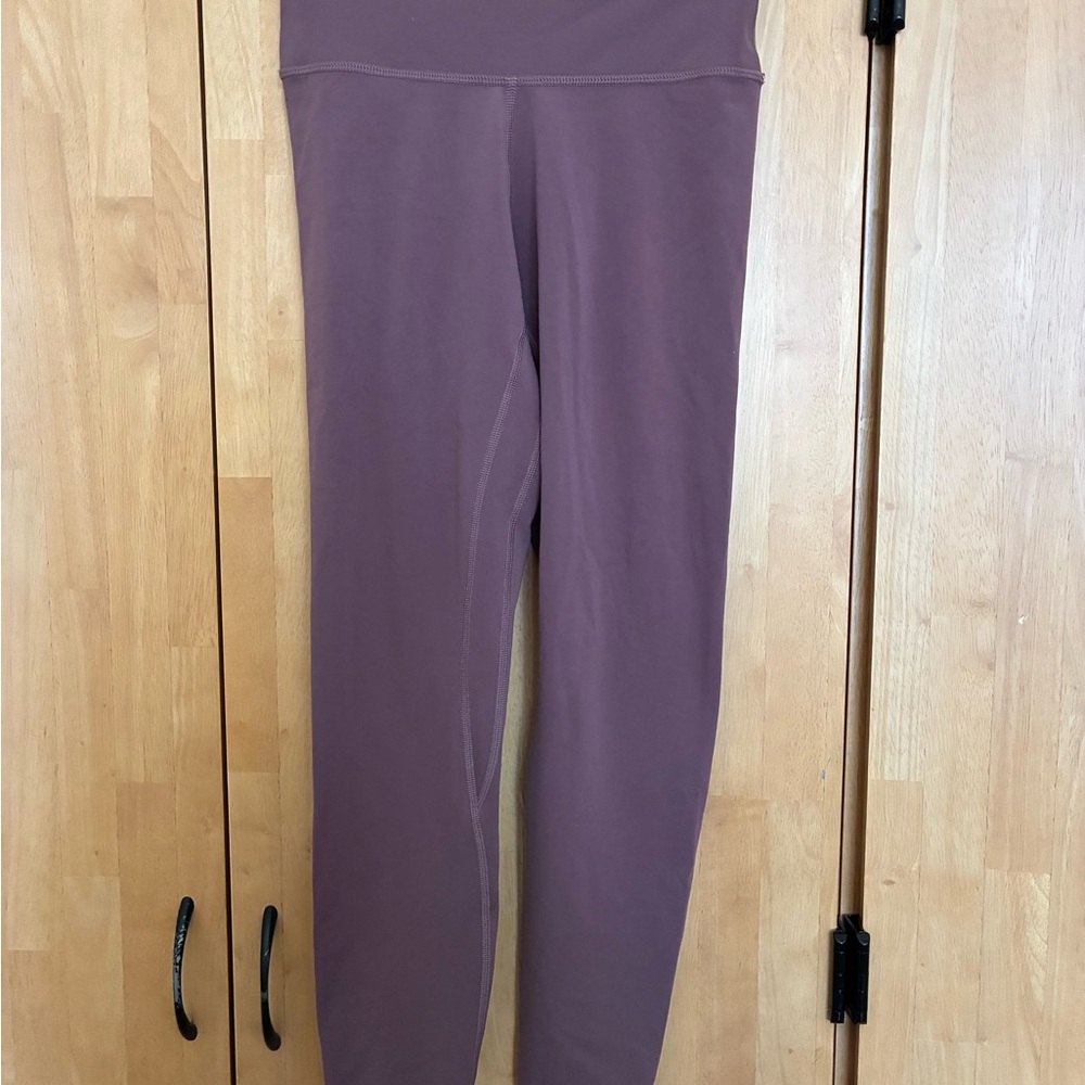 Women's High-Waisted Purple Leggings